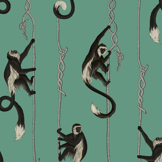 TROOP Wallpaper - Parakeet Green House of Hackney