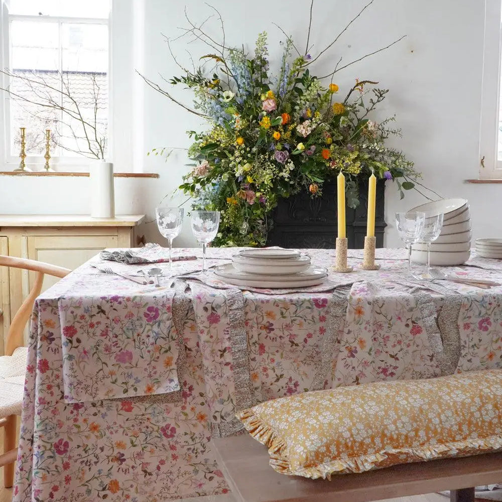 Tablecloth Made With Liberty Fabric LINEN GARDEN Coco & Wolf