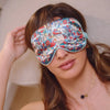 Tattoo Print Satin Sleep Mask SMUG