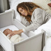 Taupe Shnuggle Air Lite Bedside Crib Shnuggle