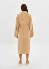 Taupe Velour Bathrobe House Babylon