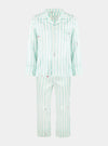 Teddy Glacier Stripe Boys Silk Pyjama Set Sleepy Wilson