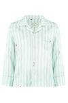 Teddy Glacier Stripe Boys Silk Pyjama Set Sleepy Wilson