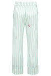 Teddy Glacier Stripe Boys Silk Pyjama Set Sleepy Wilson