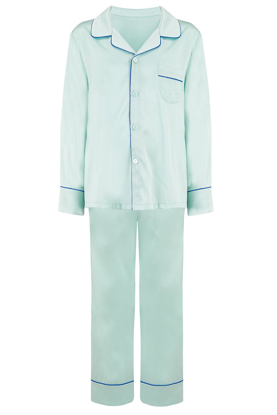 Teddy Glacier Boys Silk Pyjama Set
