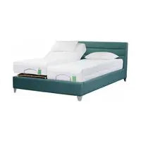  Tempur Genoa Adjustable Massage Bedstead - Sundance Light Blue Tempur