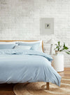 Sky Tencel Cotton Duvet Cover