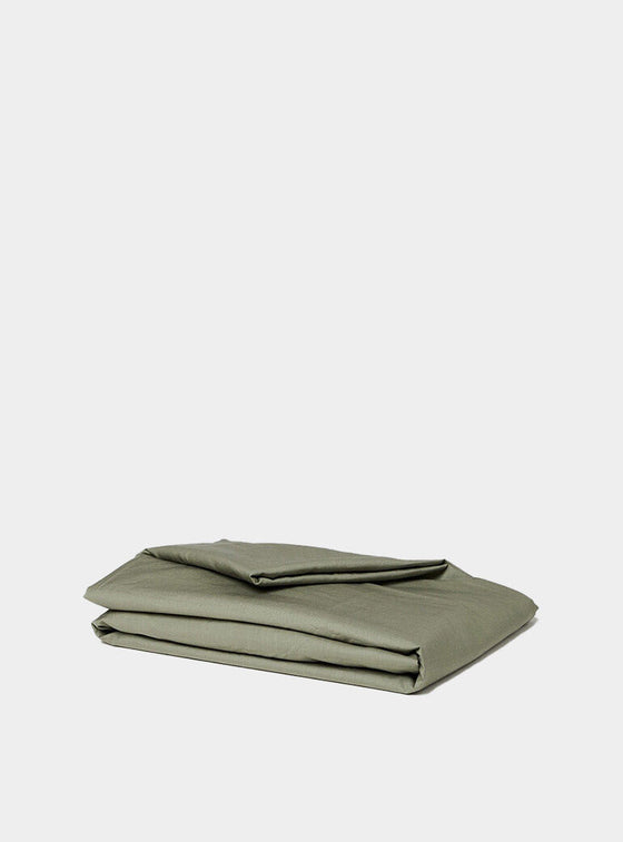 Moss Tencel Cotton Fitted Sheet