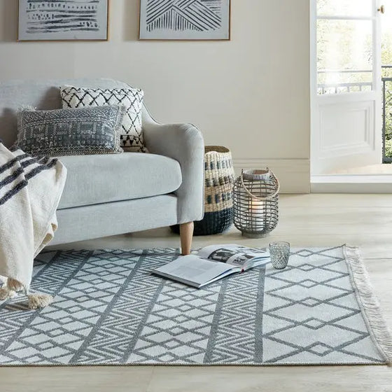 Teo Recycled Rug Dunelm