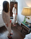 Confetti Oat Long Sleeve Top & Trouser Pyjamas Set