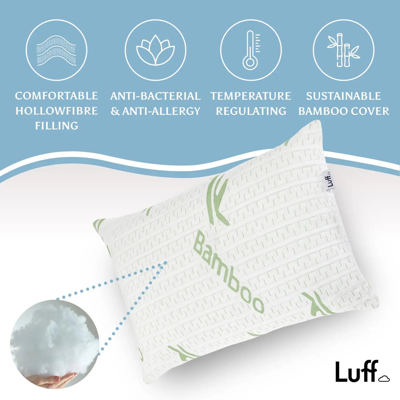 The Bamboo Forest Pillow Luff Sleep