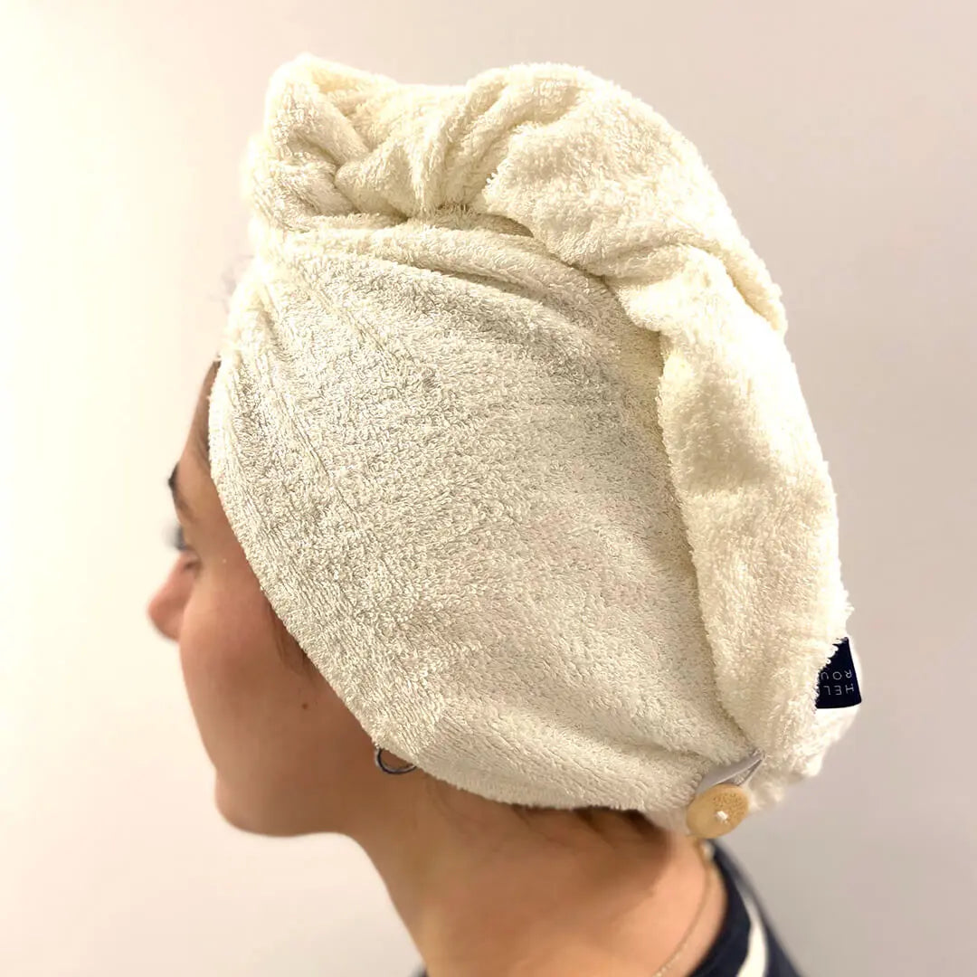 The Bamboo Hair Wrap Towel KIND2