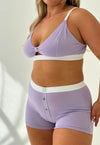 The Bralette, Lilac Pantee