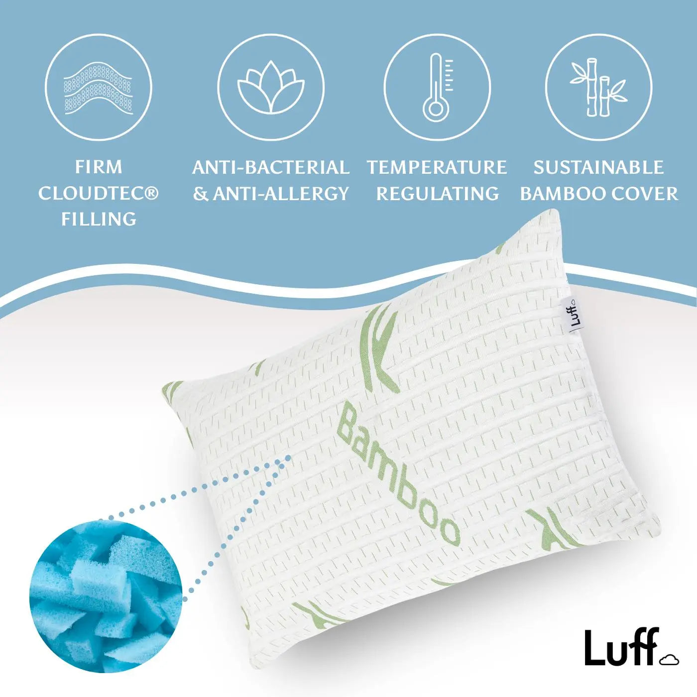 The Cambridge Pillow Luff Sleep