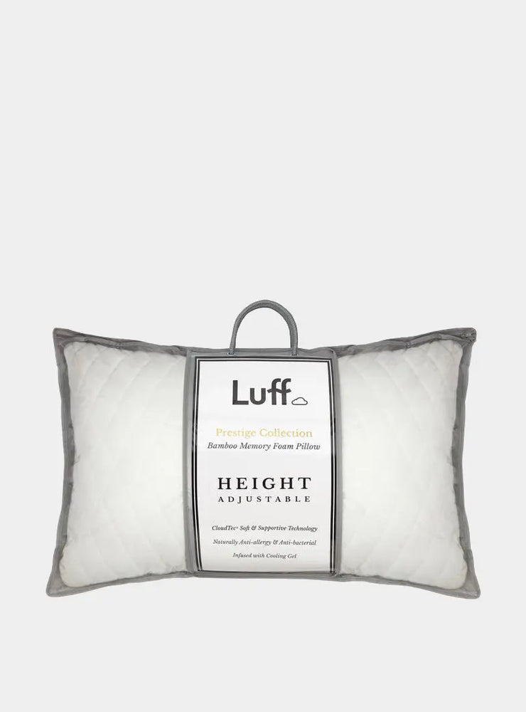 The Height Adjustable Prestige Bamboo Pillow Luff Sleep