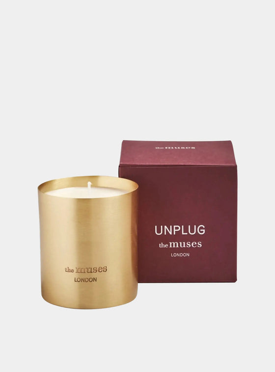 The Muses Unplug Candle The Muses London