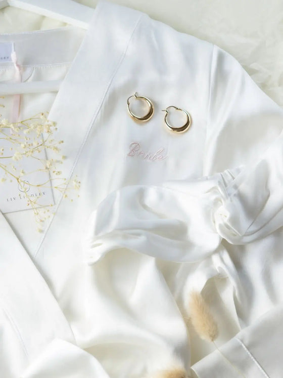 The Perfect Day Bridal Gift Set Liv Lindley Silk Studio