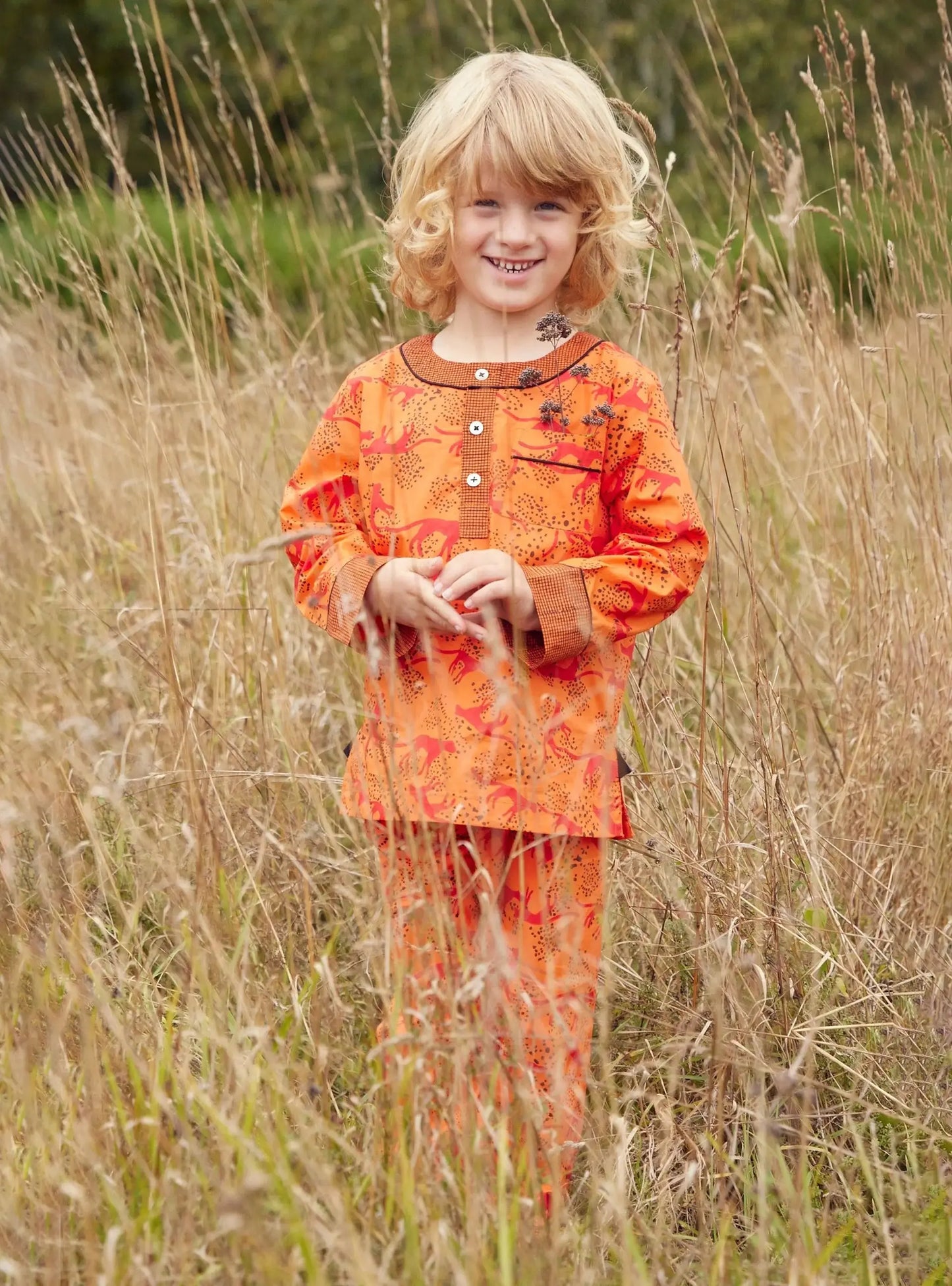 The Unspotted Leopard Kids Pyjama Trouser Set Kutti Lulu