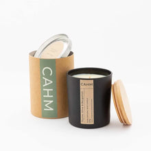  Thyme, Olive & Bergamot Candle - Black CAHM