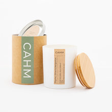  Thyme, Olive & Bergamot Candle - White CAHM