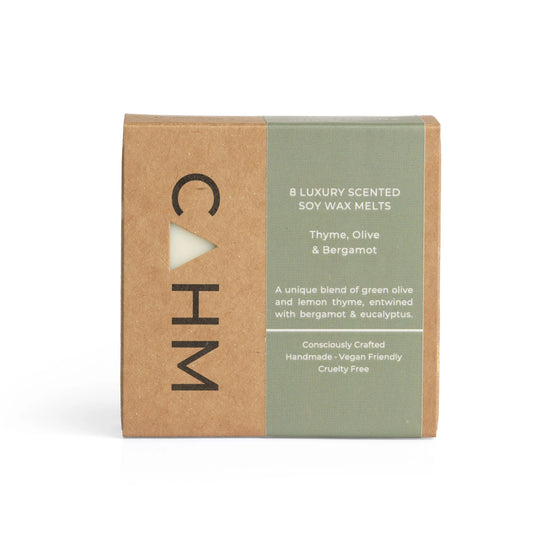 Thyme, Olive & Bergamot Wax Melt Box CAHM