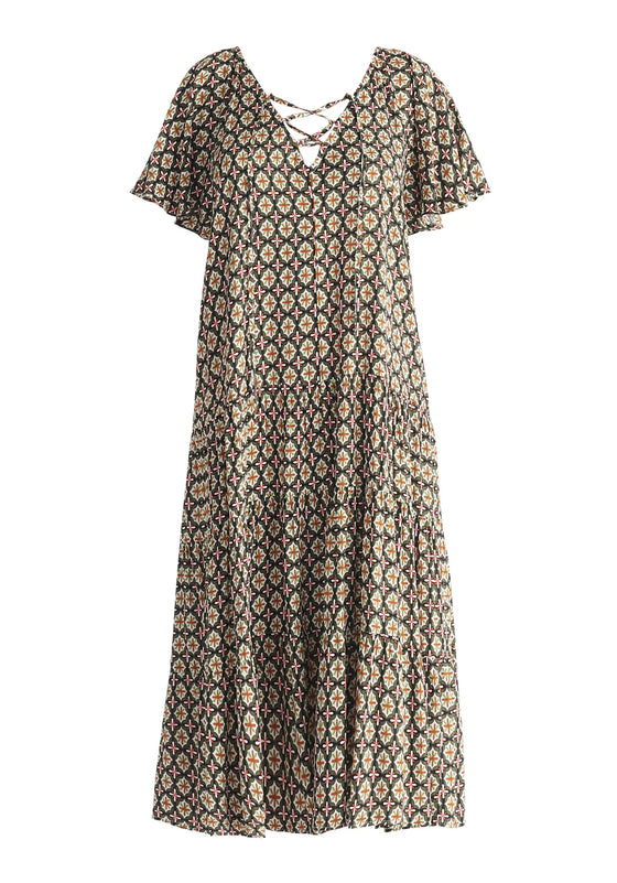 Tiered Boho Dress Paisie