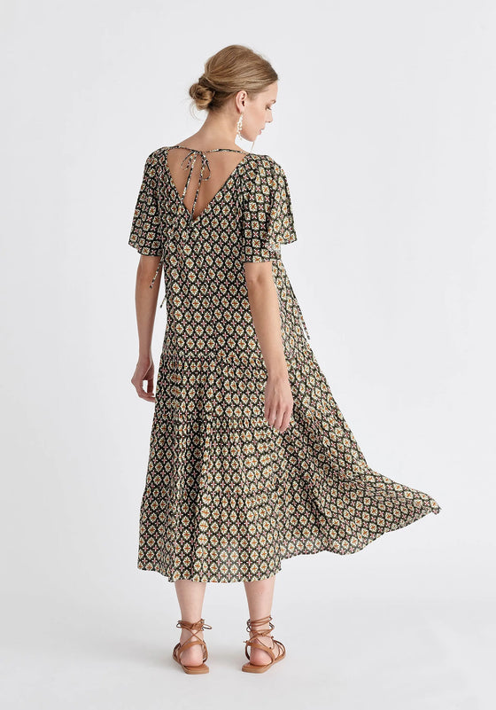 Tiered Boho Dress Paisie