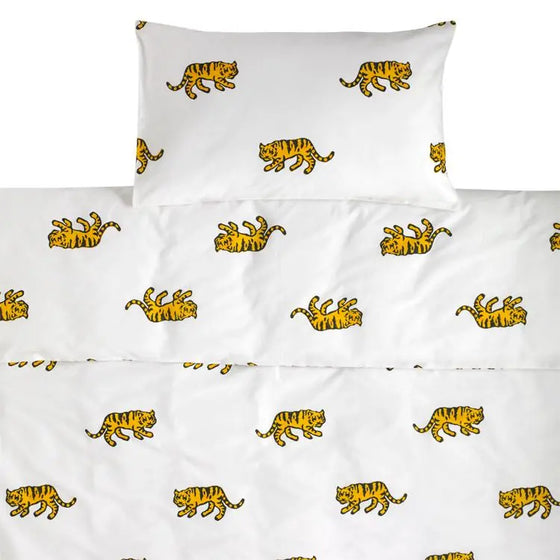 Tiger Toddler Cot Bed Duvet Set Lulu and Nat