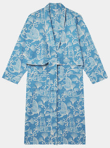  Tiger & Florals Organic Cotton Robe Myza