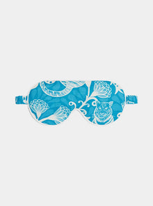  Tiger & Florals Organic Cotton Sleep Mask Myza