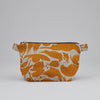 Toiletry Bag - 100% Linen: Printed Yellow Creatures / Small Blasta Henriet