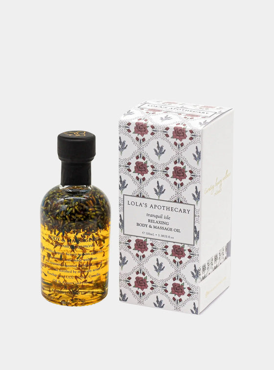 Tranquil Isle Relaxing Bath & Shower Oil Lola's Apothecary