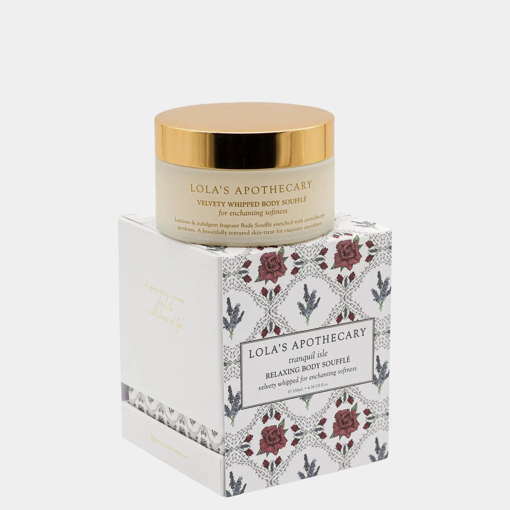 Tranquil Isle Relaxing Body Soufflé Lola's Apothecary