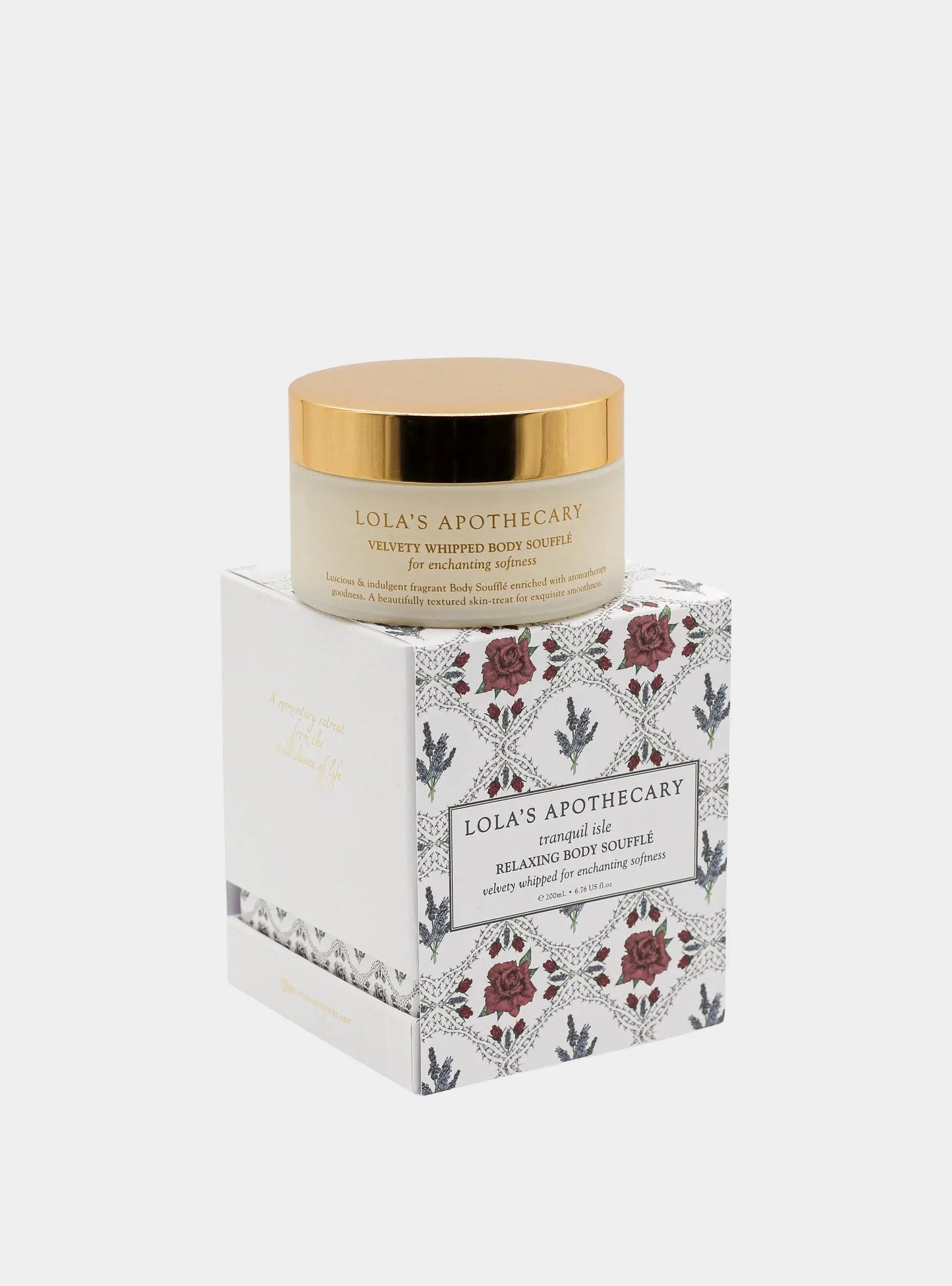 Tranquil Isle Relaxing Body Soufflé Lola's Apothecary