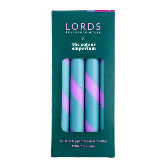 Trebarwith Strand Hand Dipped Tapered Candles Lords Fragrance House