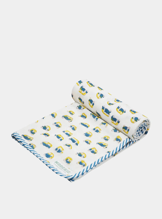 Tuk Tuk Muslin Blanket Moochic