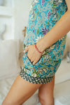 Turquoise Short Pyjama Set Wear the World