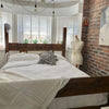 Duvet Cover in White (Eucalyptus Silk)