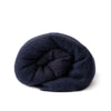 UK Made Natural Cotton Microwaveable Wheat Wrap - Navy Blue CosyPanda