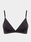 I.D. Line Soft Triangle Fine Black Mesh Bralette NOKAYA