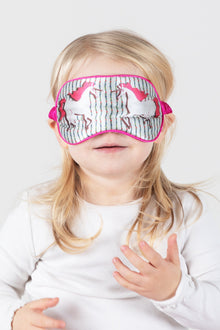  Silk Eye Mask for Kids / "Unicorns" Jessica Russell Flint