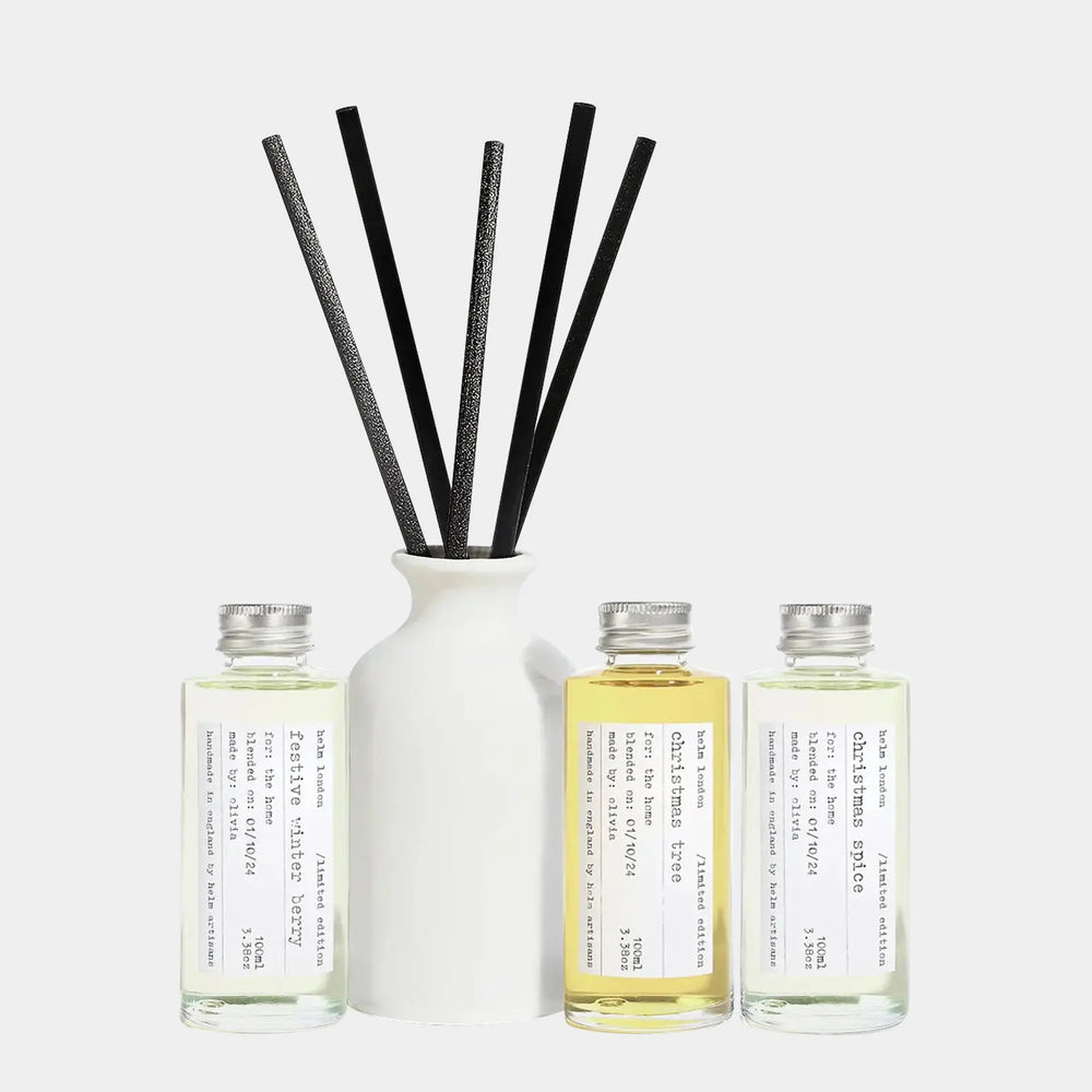 Ultimate Christmas Ceramic Reed Diffuser Set - 300ml Helm London