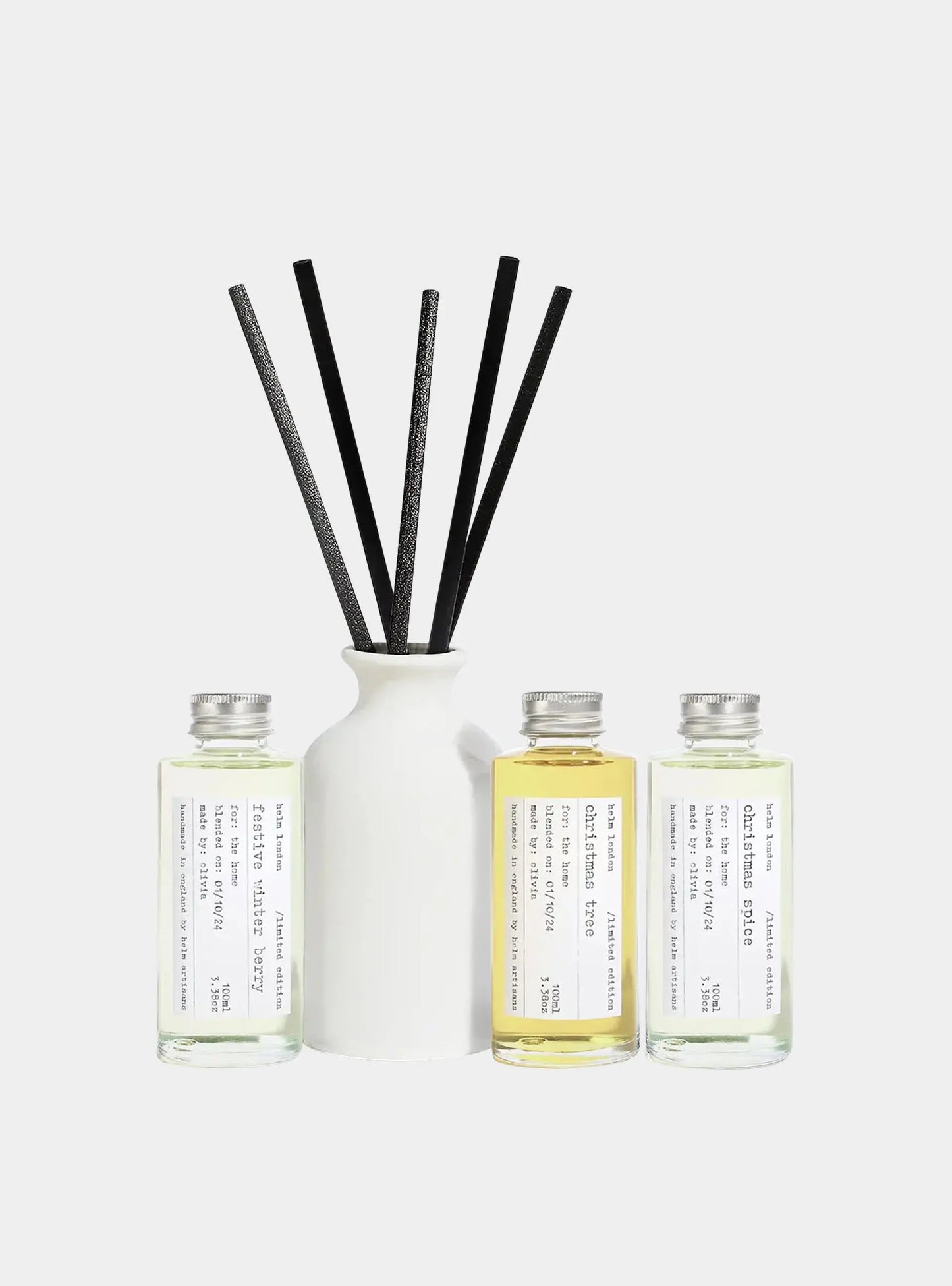 Ultimate Christmas Ceramic Reed Diffuser Set - 300ml Helm London