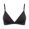 Ultra Black Soft Triangle Bralette NOKAYA