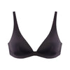 Ultra Padded Black Wireless Triangle Bralette NOKAYA