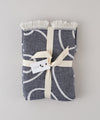 Blue Lines Cotton Throw Blanket