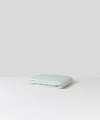 Light Green Organic Cotton Fitted Sheet