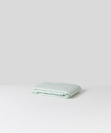  Light Green Organic Cotton Fitted Sheet Undercover Living