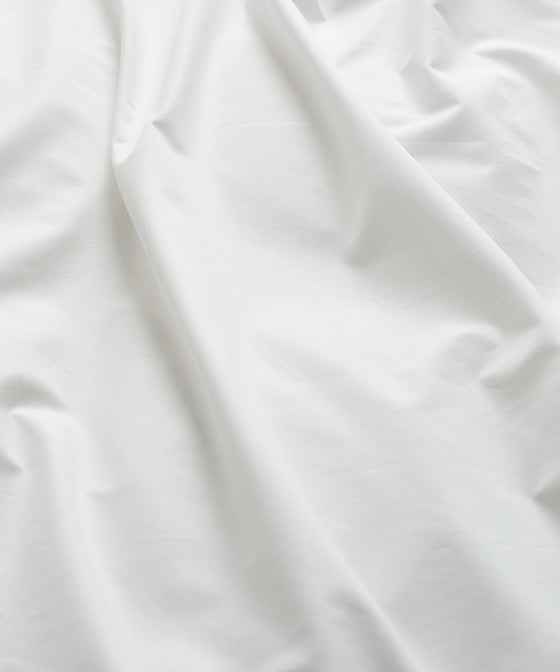 White Tencel Cotton Duvet Cover