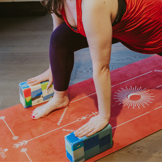 Warrior Red Velvet - Sustainable Yoga Mat